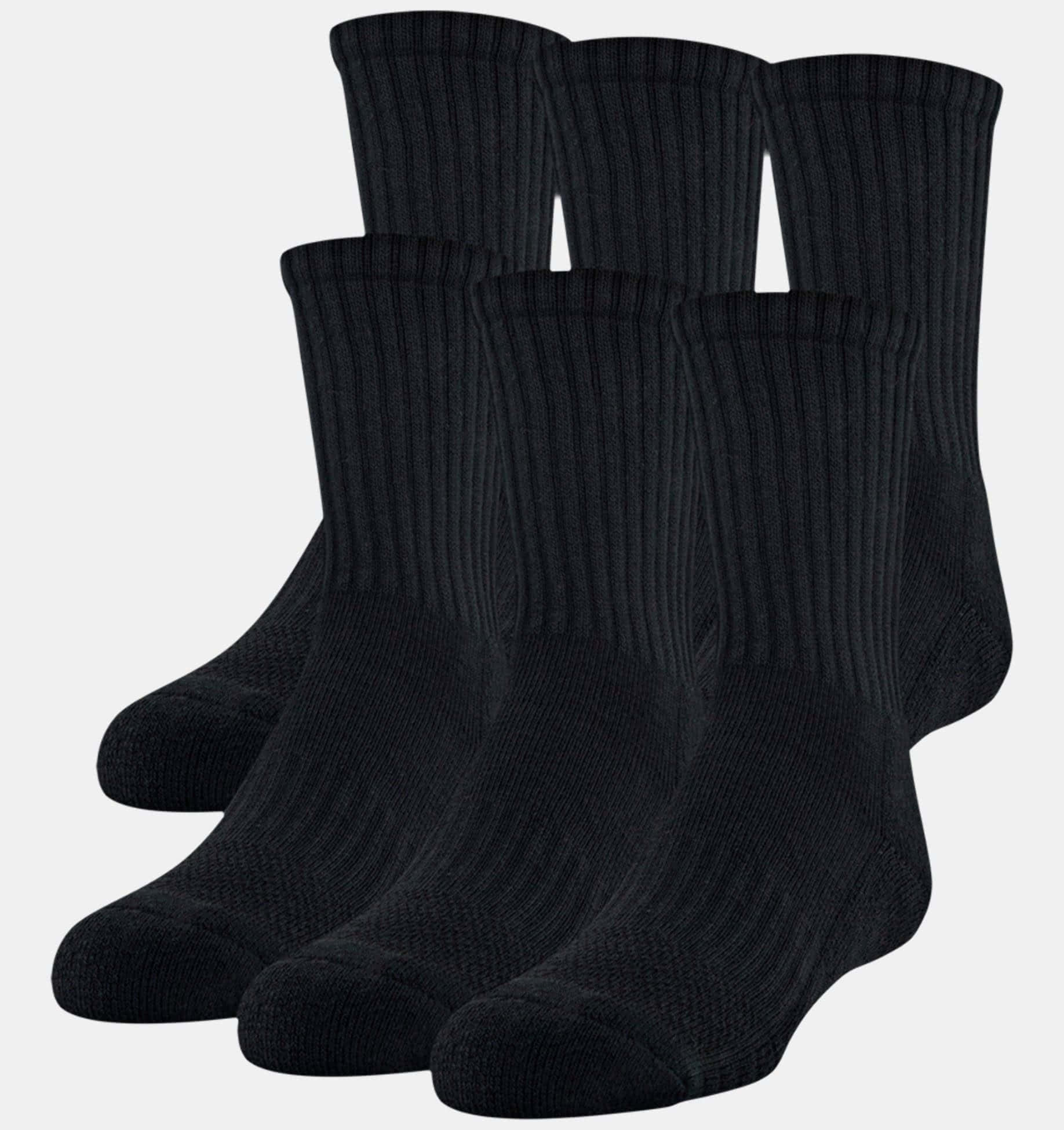 Under Armour Kids' UA Training Cotton Crew 6-Pack Socks 1346790 - Clothing & Accessories